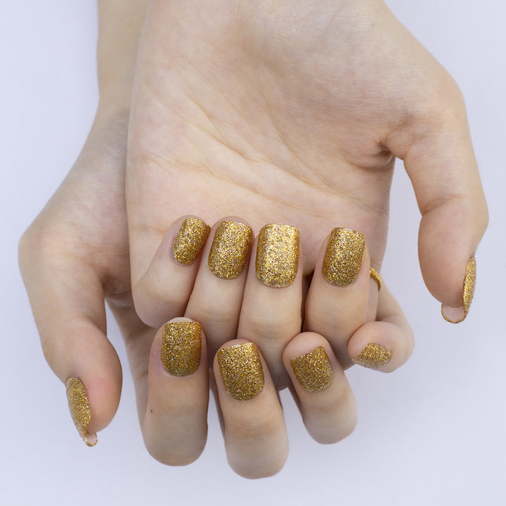Glitter Artificial Nails Bowlift
