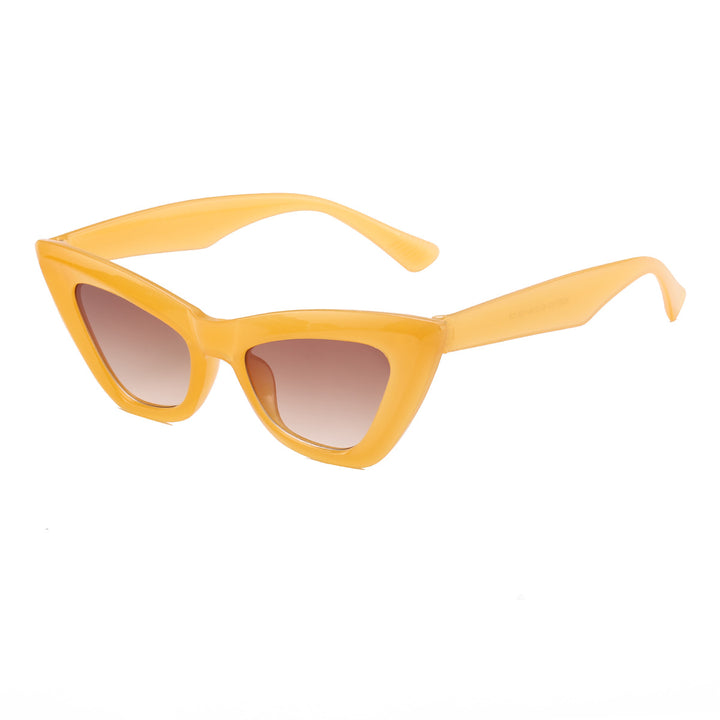 Ladies Cat-Eye Sunglasses with trendy Animal Print Bowlift