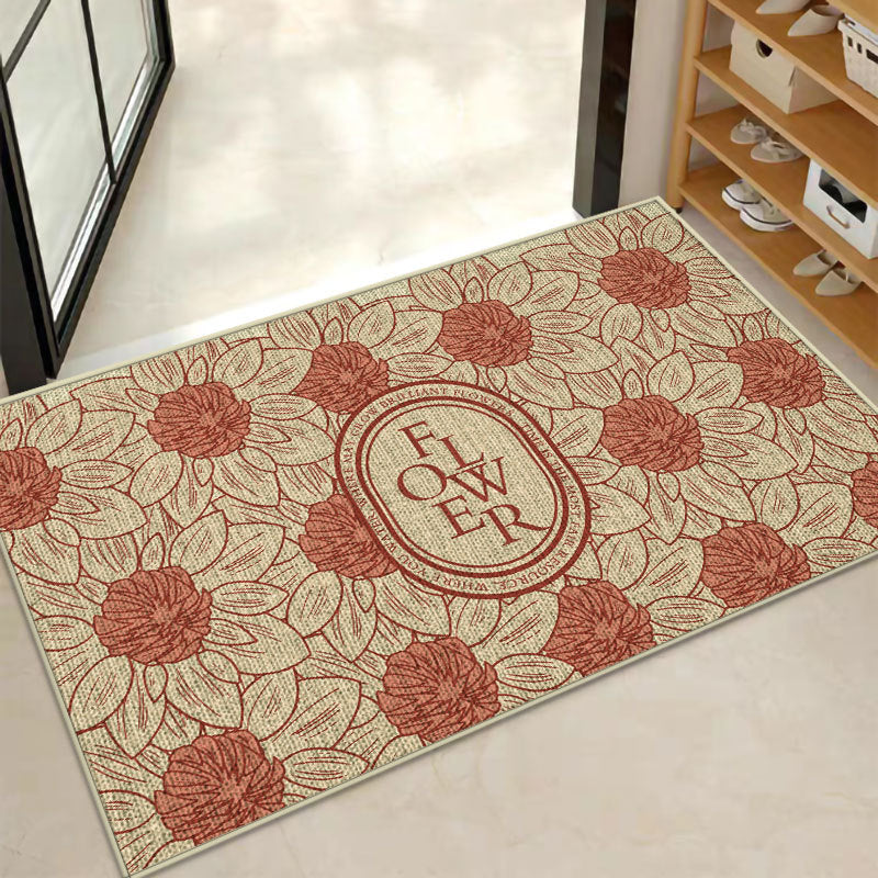 Decorative Star-patterned Bath Mat Bowlift