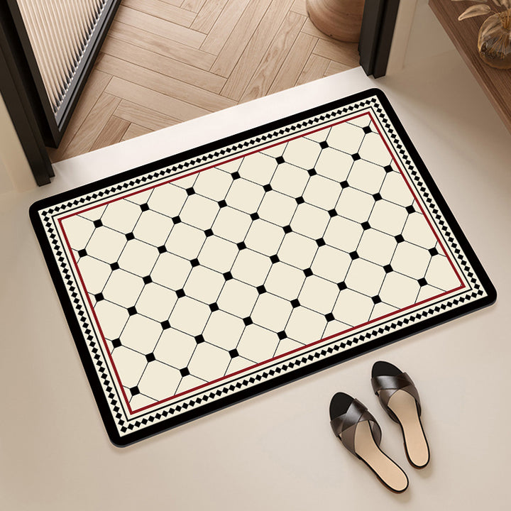Luxurious Bathroom Floor Mat Bowlift