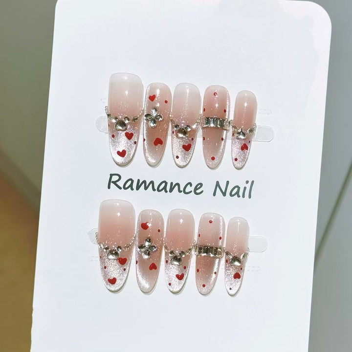 Designer Press-On Nails Bowlift