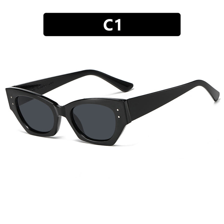 Women's trendy Cat-Eye sunglasses with elegant plastic frame Bowlift