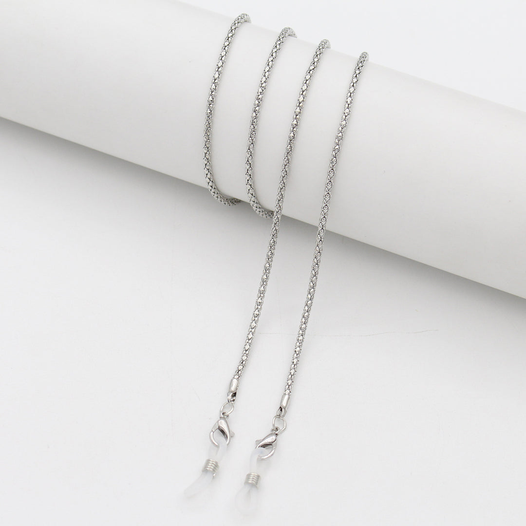 Elegant Pearl Chain Eyewear Holder Bowlift