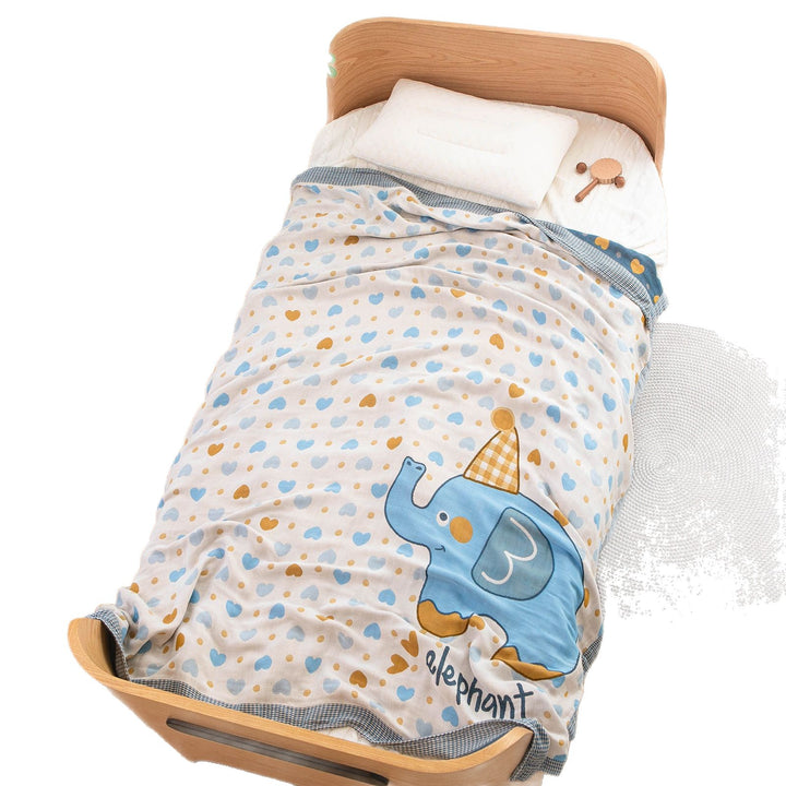 Ladies cuddly blanket with charming animal motif Bowlift