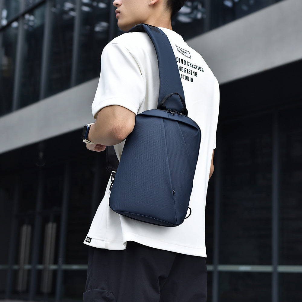 Sleek Water-Resistant Sling Bag Bowlift