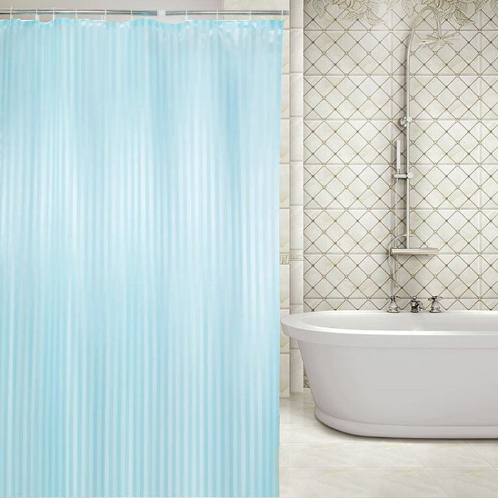 Premium Privacy Shower Curtain Bowlift