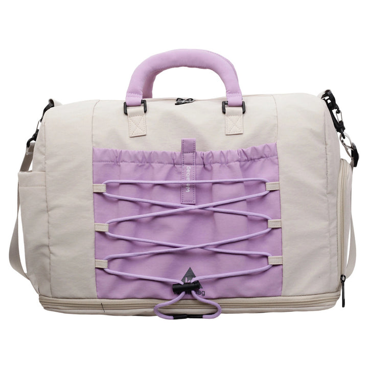 Women's Multifunctional Sports and Travel Bag with Elastic Details Bowlift