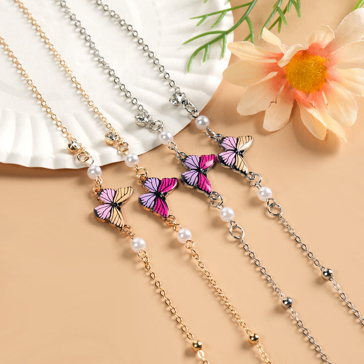 Butterfly-Themed Eyewear Necklace Bowlift