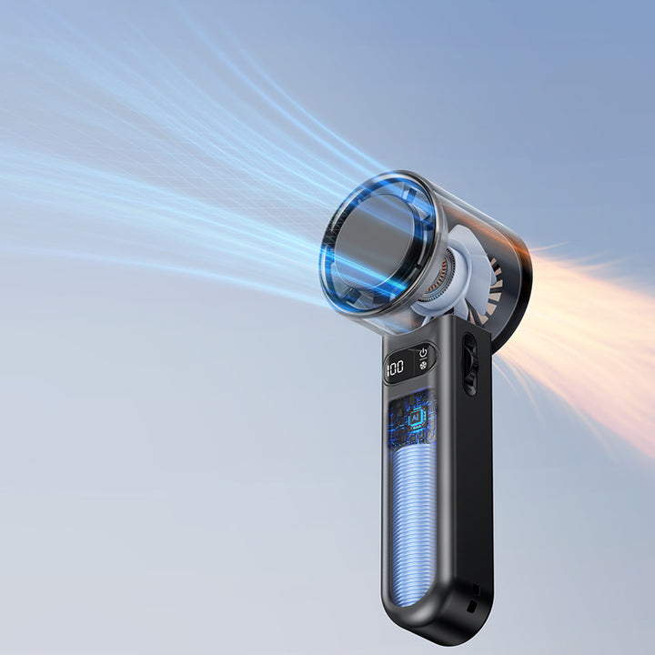 Women's Portable Battery Fan with Variable Speed Control Bowlift