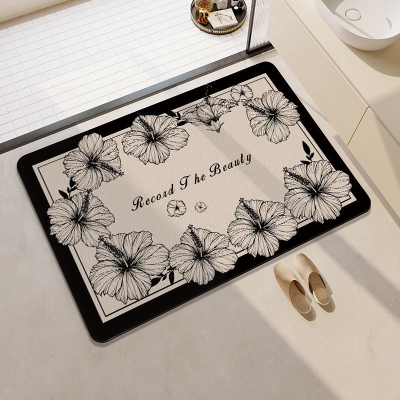 Playful Citrus-Themed Bathroom Mat Bowlift