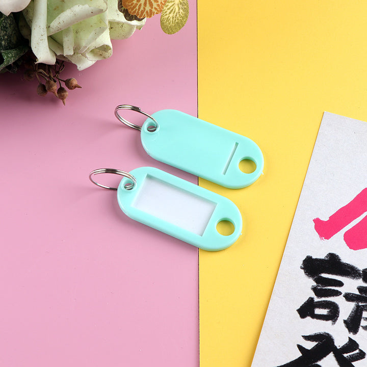 Unisex keychain with name tag Bowlift