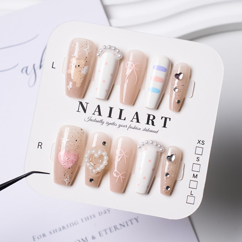 Creative Nail Art Set with Elegant Applications Bowlift