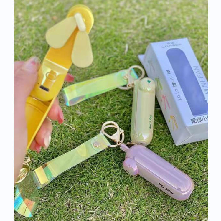 Unisex Mini Hand Fan in playful bunny design Bowlift
