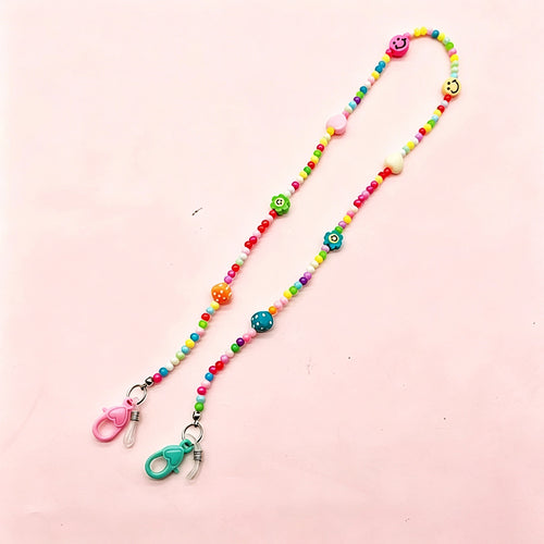Colorful Beaded Eyewear Chain Bowlift