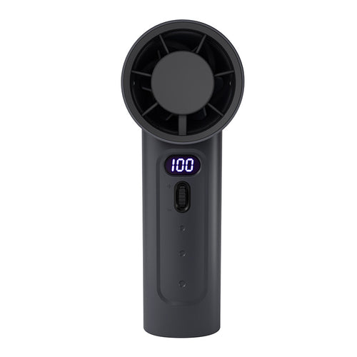 Women Portable Digital High-Speed Hand Fan Bowlift
