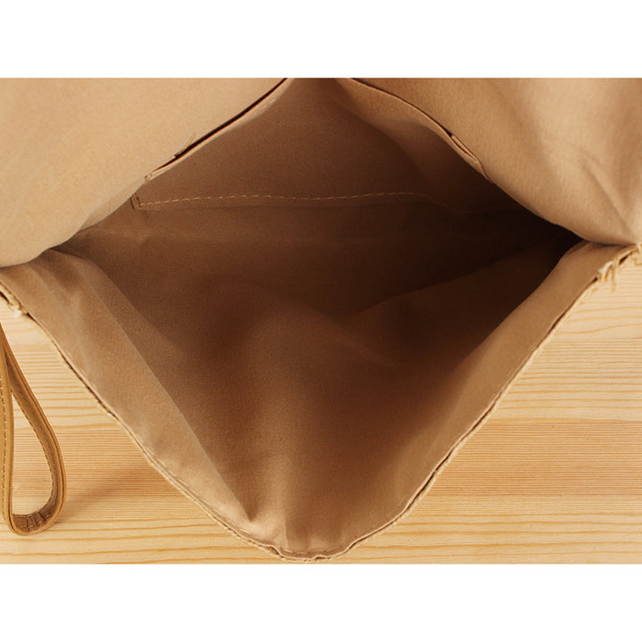Shoulder bag with elegant wave structure Bowlift
