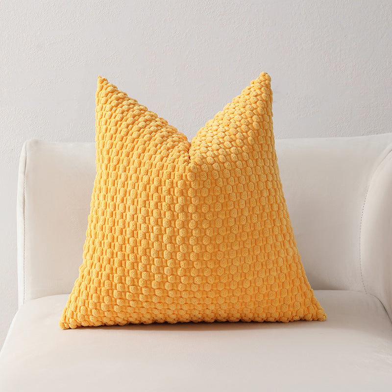Textured Knit Decorative Pillow