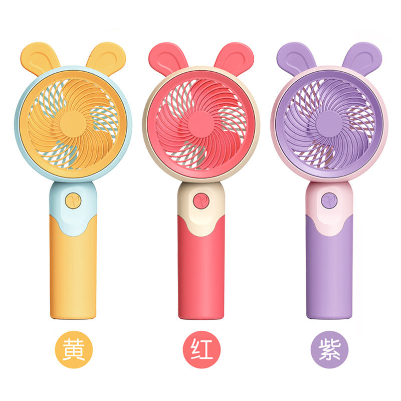 Women's Portable Animal Head Fan Bowlift