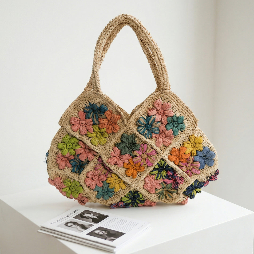 Handmade Macrame Tote Bag Bowlift