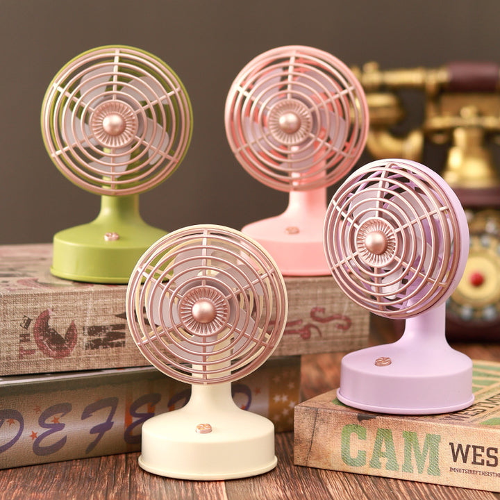 Ladies portable table fan in creative design Bowlift