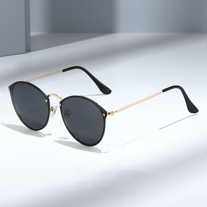 Trendy Round Sunglasses In Elegant Design Bowlift