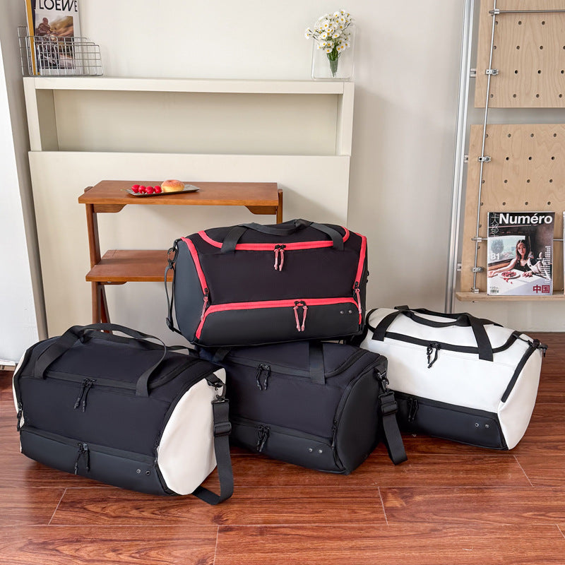 Men's Multi-Purpose Travel Bag with Multiple Compartments Bowlift