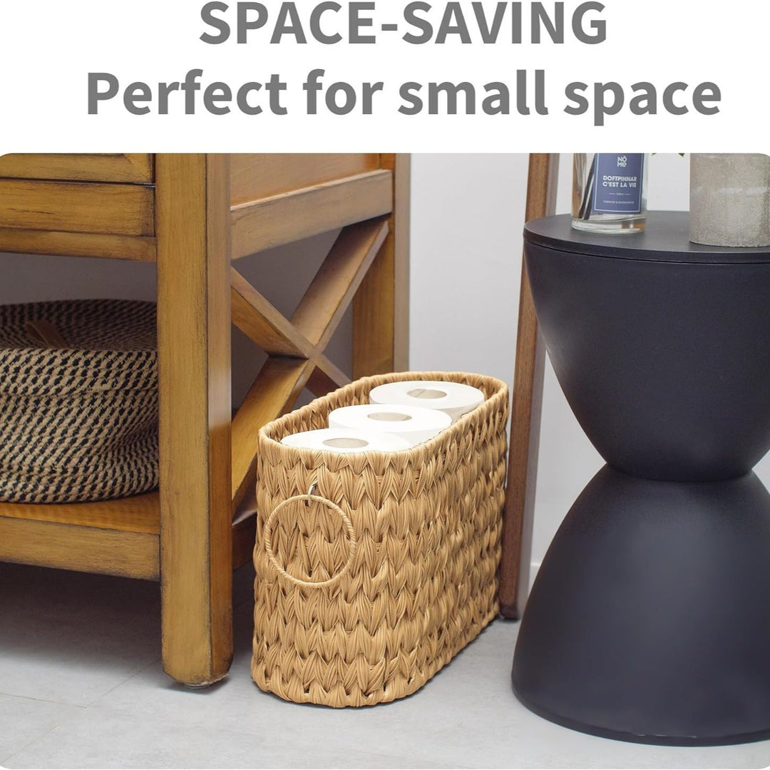 Decorative Woven Storage Bin