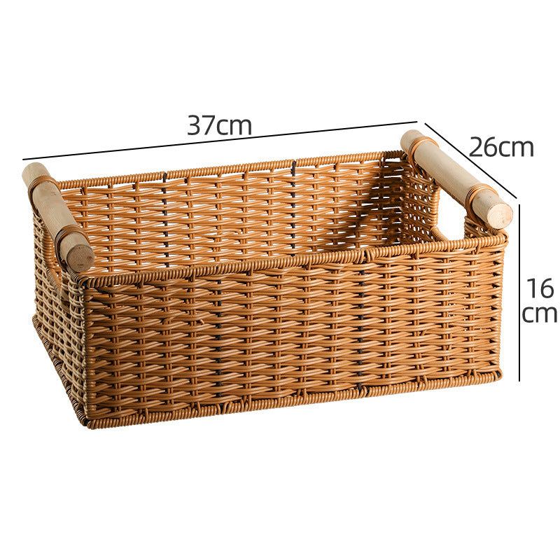 Handcrafted Utility Storage Basket Bowlift
