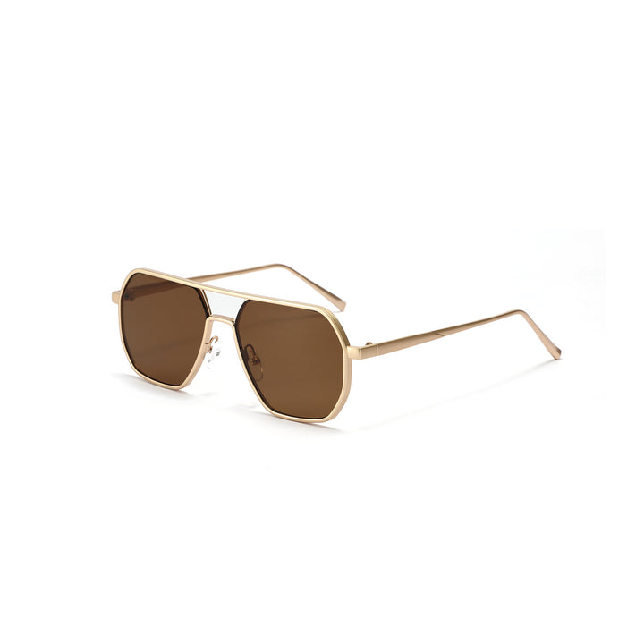 Ladies fashionable sunglasses with elegant polygonal frame Bowlift