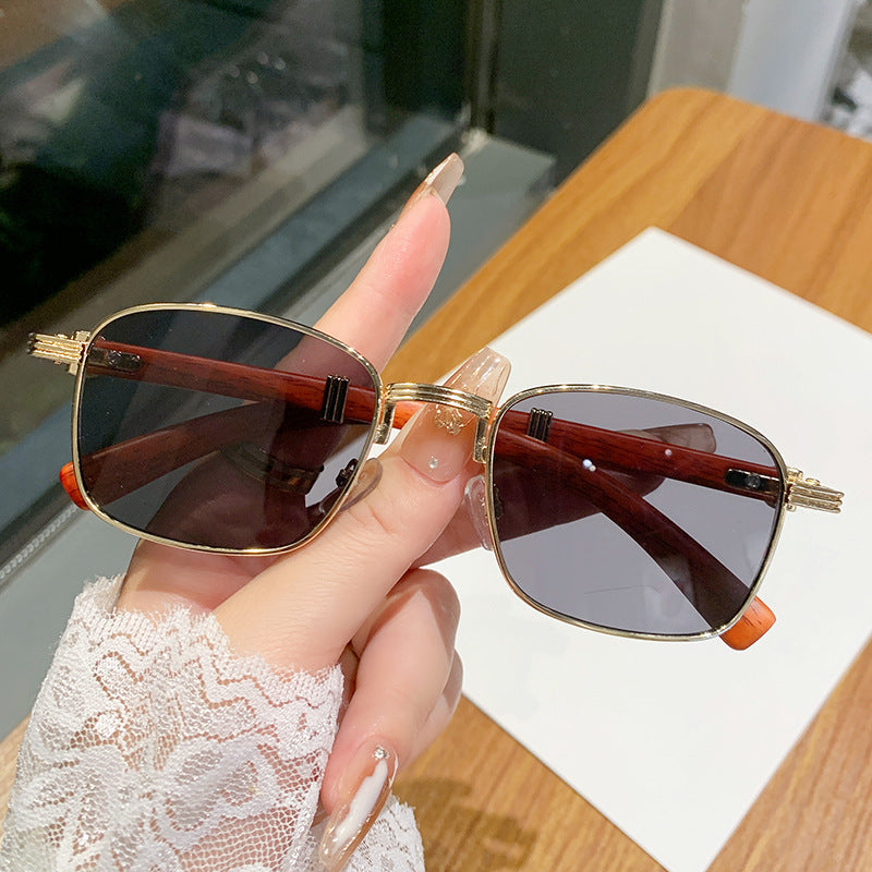 Ladies sunglasses with luxurious wooden frame Bowlift
