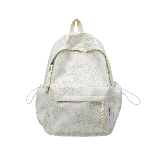Floral Print Casual Backpack Bowlift