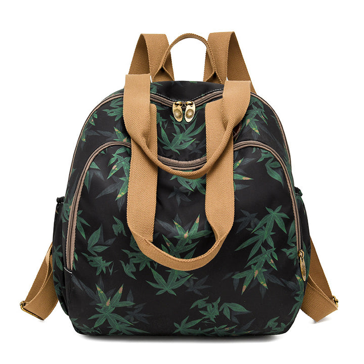 Stylish Floral Print Backpack Bowlift