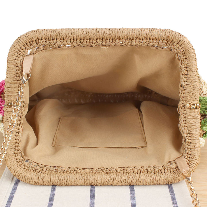 Handbag in Creative Woven Design Bowlift