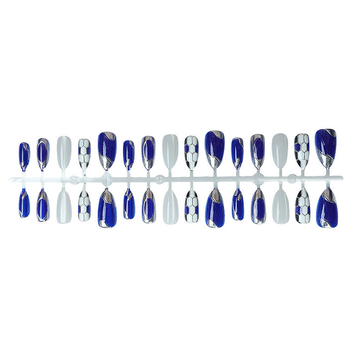 Decorative Gel Press-On Nail Set Bowlift