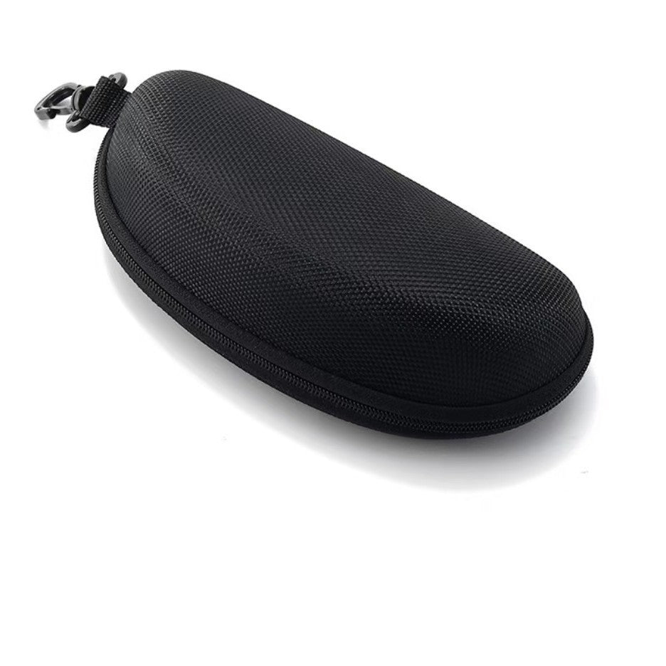 Hardshell Protective Eyewear Case with Zipper and Clip Bowlift