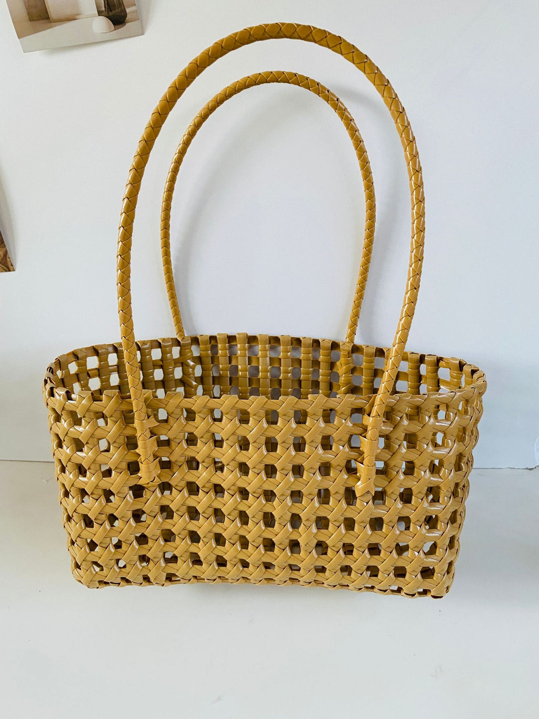 Handwoven Basket Bag Bowlift