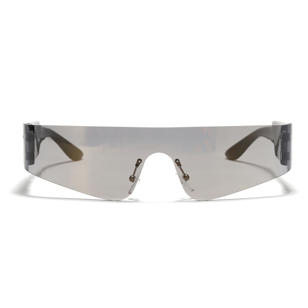 Ladies futuristic sports sunglasses with optimal UV protection Bowlift