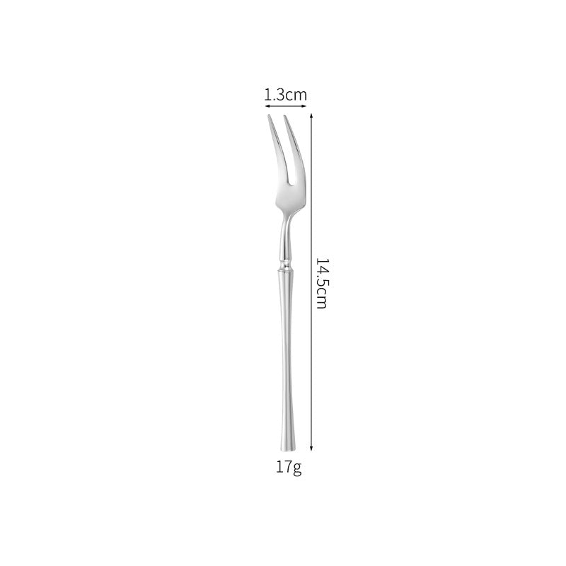 Luxurious and Elegant Dessert Knife with Precision Blade Bowlift