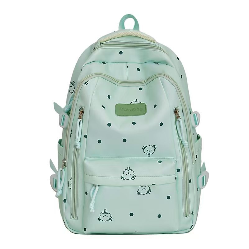 Cute Polka Dot Print Backpack Bowlift