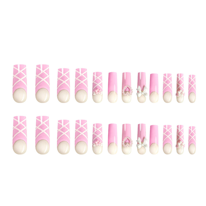 Artful stiletto nails with decorative accents Bowlift