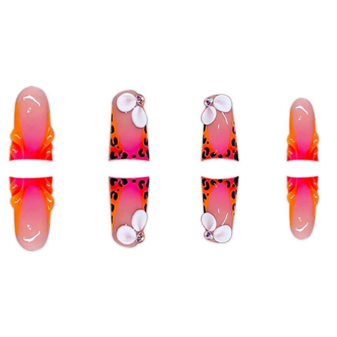 Creative Artistic Press-On Nail Extensions Bowlift