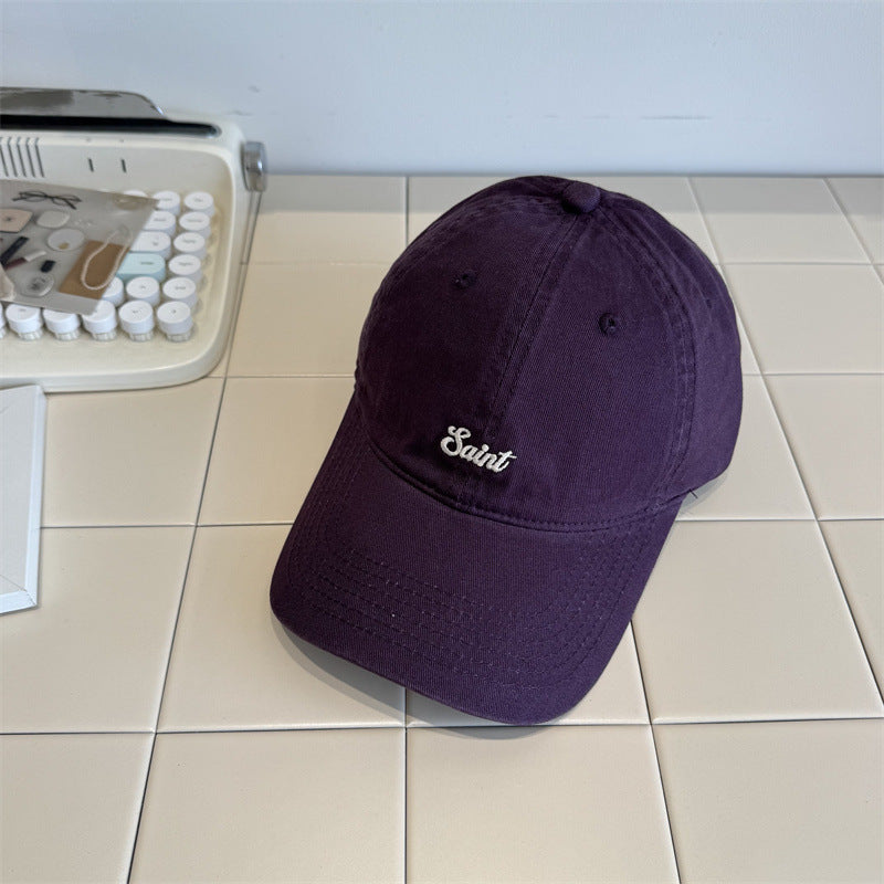 Women's Vintage-Inspired Casual Twill Cap Bowlift