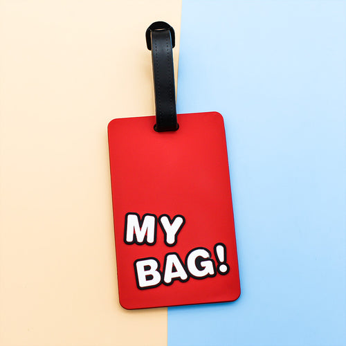 Unisex Fun Travel Identification Luggage Tag Bowlift