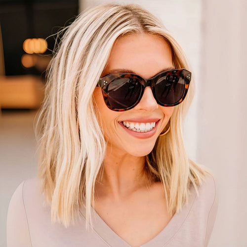 Ladies sunglasses in elegant retro style with high-protection UV filter Bowlift