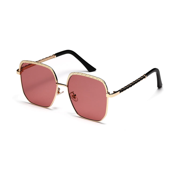 Women's fashionable oversized sunglasses in geometric design Bowlift