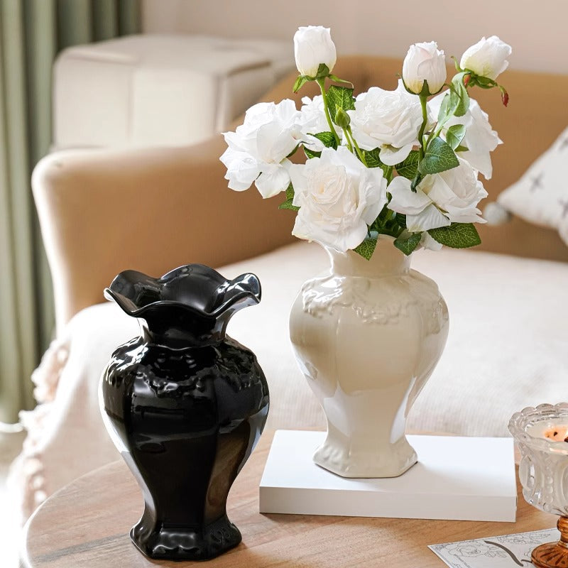 Elegant Ceramic Vase Bowlift