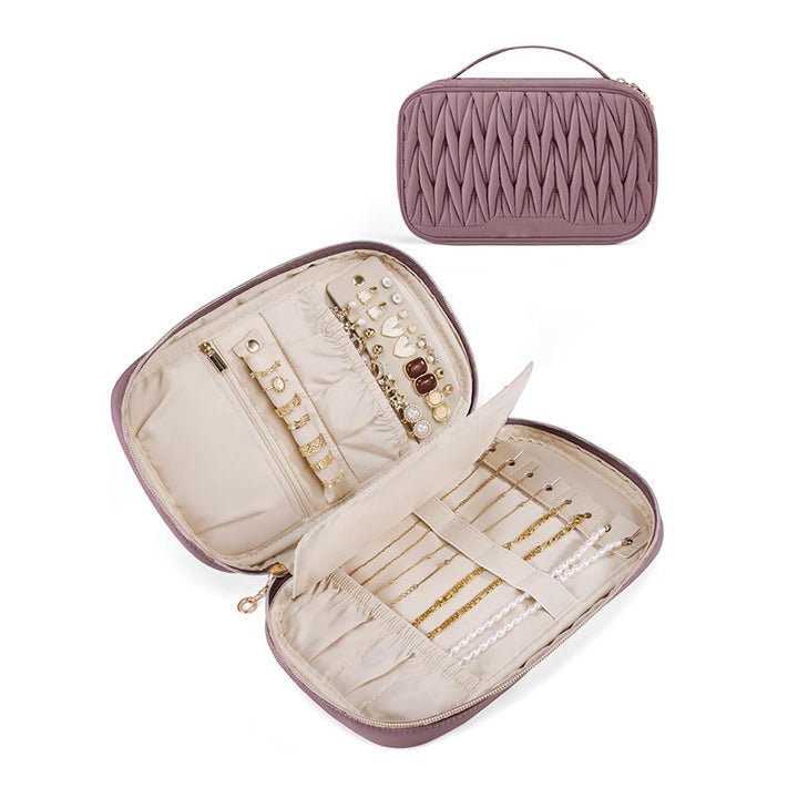 Jewelry Organizer Bag with Side Pockets Bowlift