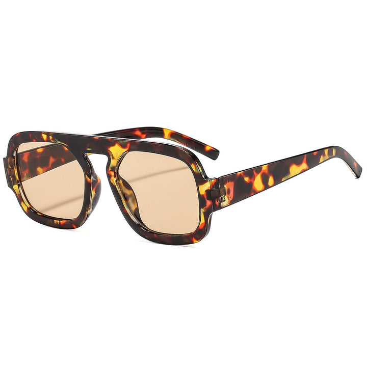 Men's Bold Retro-Inspired Square Sunglasses Bowlift