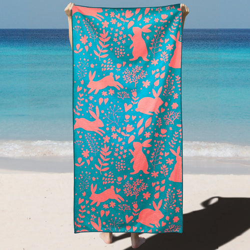 Beach towel with enchanting mermaid design Bowlift