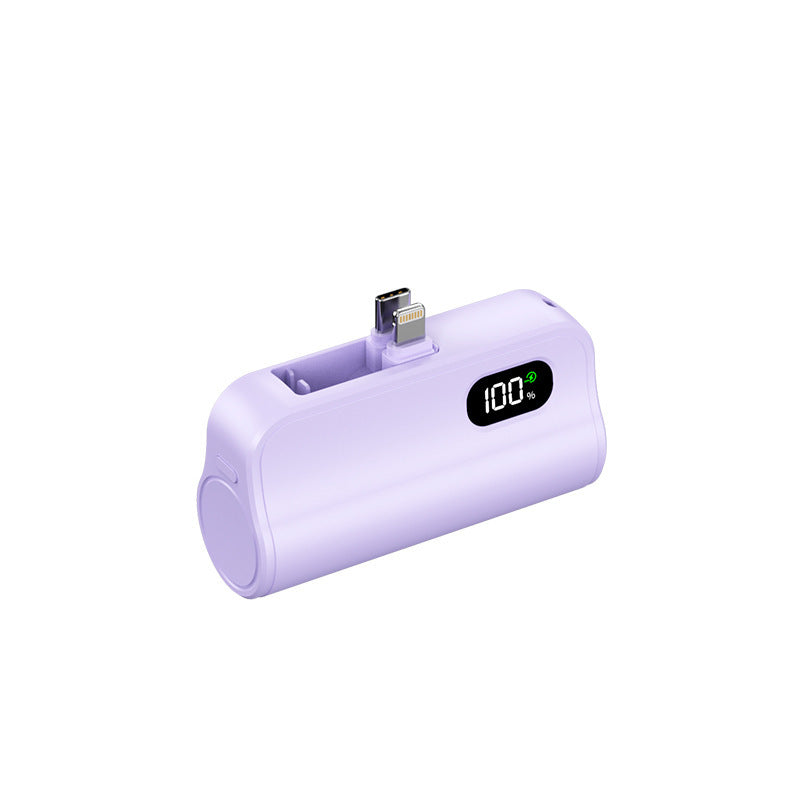 Portable power bank with integrated charging port and digital charging station Bowlift